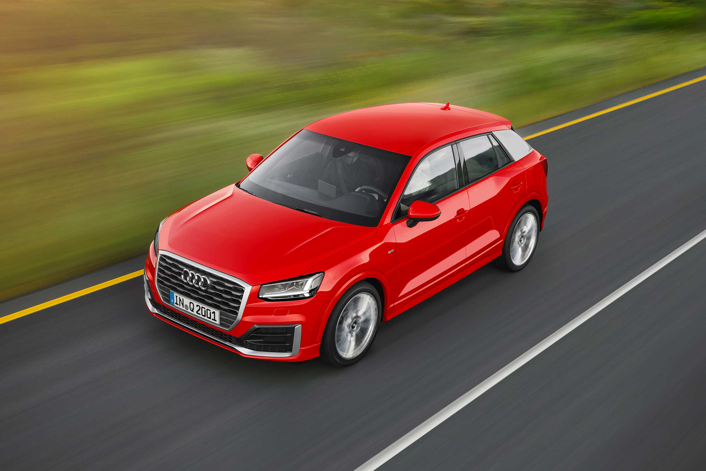 The Q2 has more car-like styling than other Audi SUVs