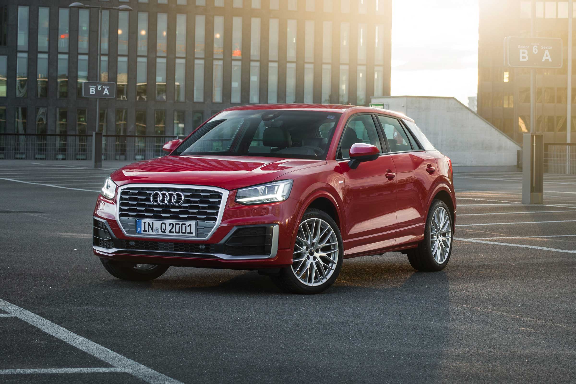 Signature daytime running lights lend the Q2 distinction