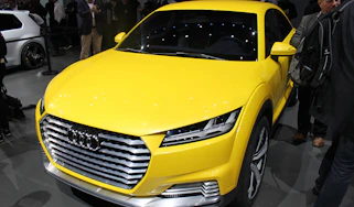 Audi TT offroad concept front quarter static