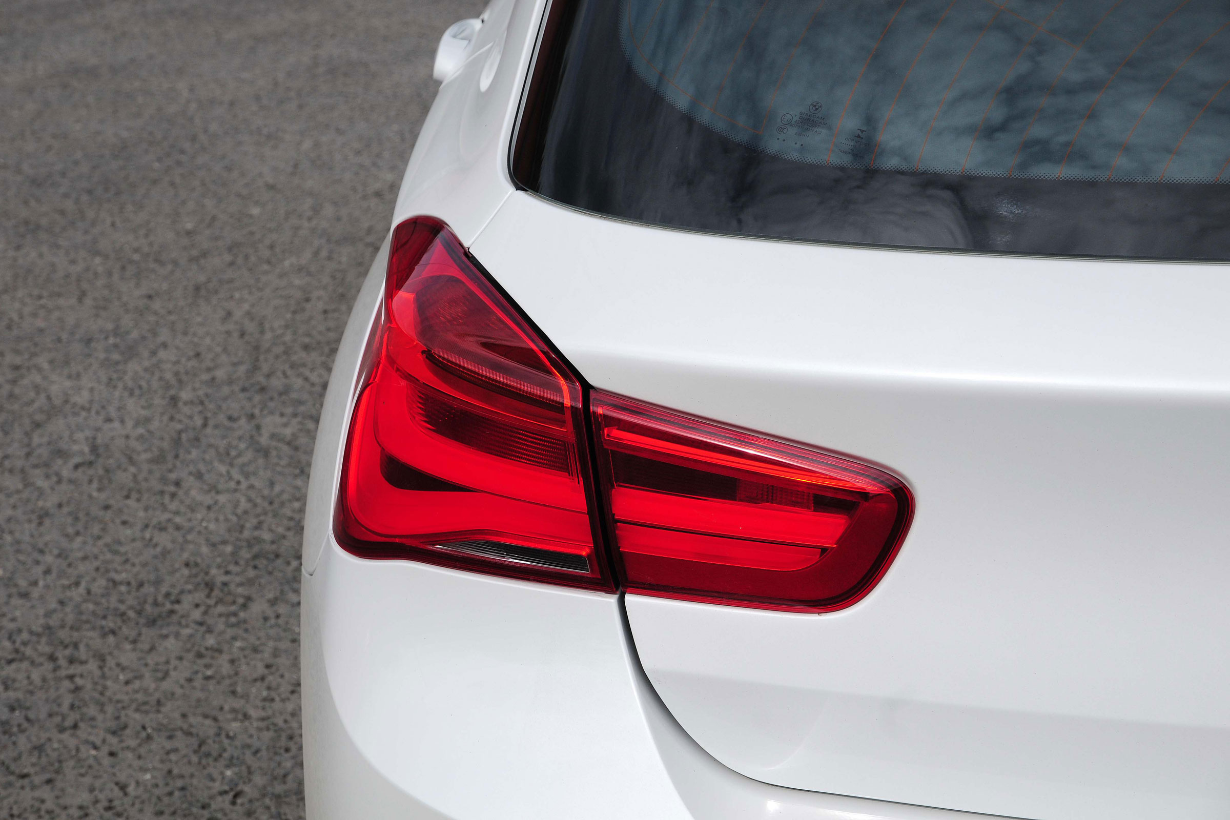 The facelifted 1 Series also has LED rear light clusters for a contemporary look