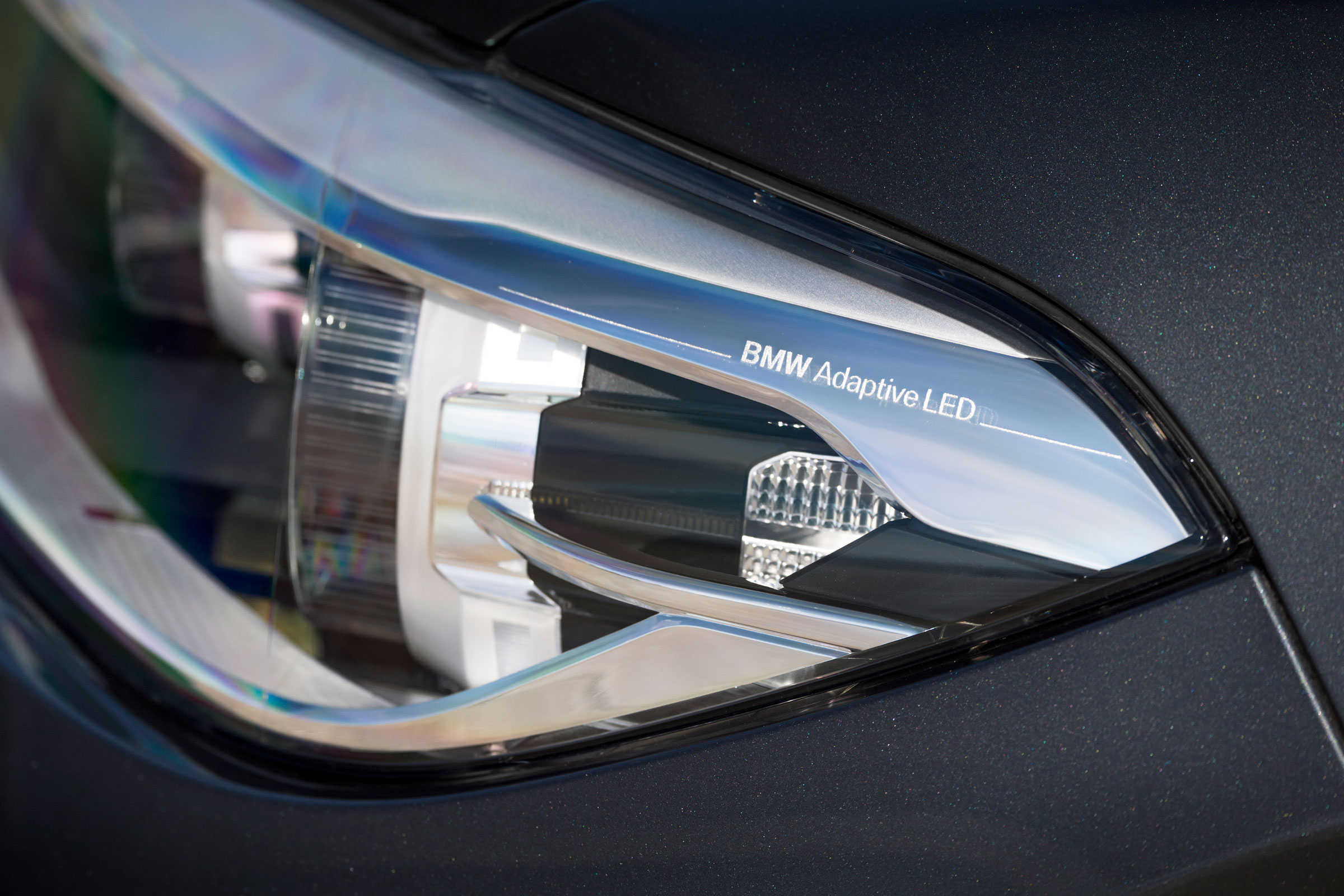 Optional adaptive LED headlights dip automatically to avoid blinding oncoming traffic