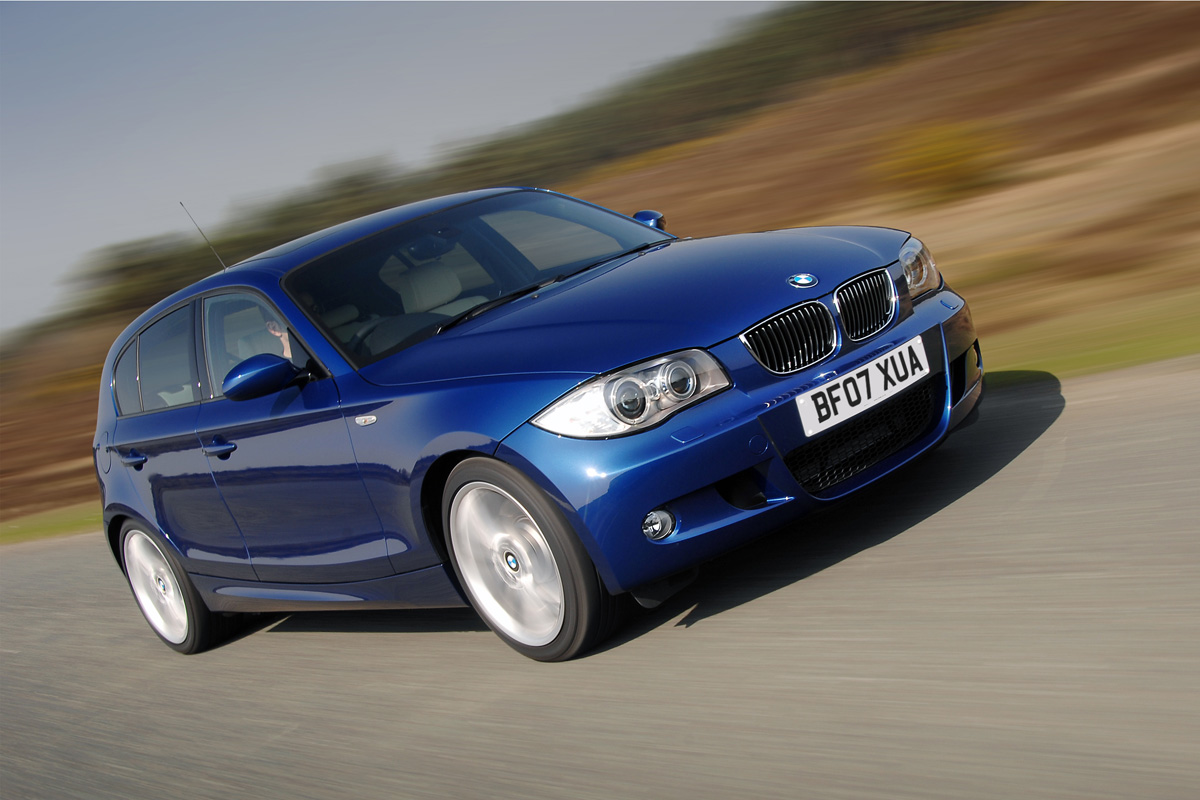 BMW 1 Series hatchback 2007 front tracking