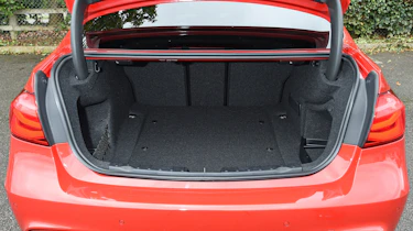 The BMW 3 Series' 480-litre boot matches its rivals' load spaces