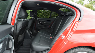 There's plenty of room in the back for two adults