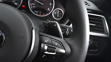 All cars get a three-spoke leather-trimmed multifunction steering wheel as standard