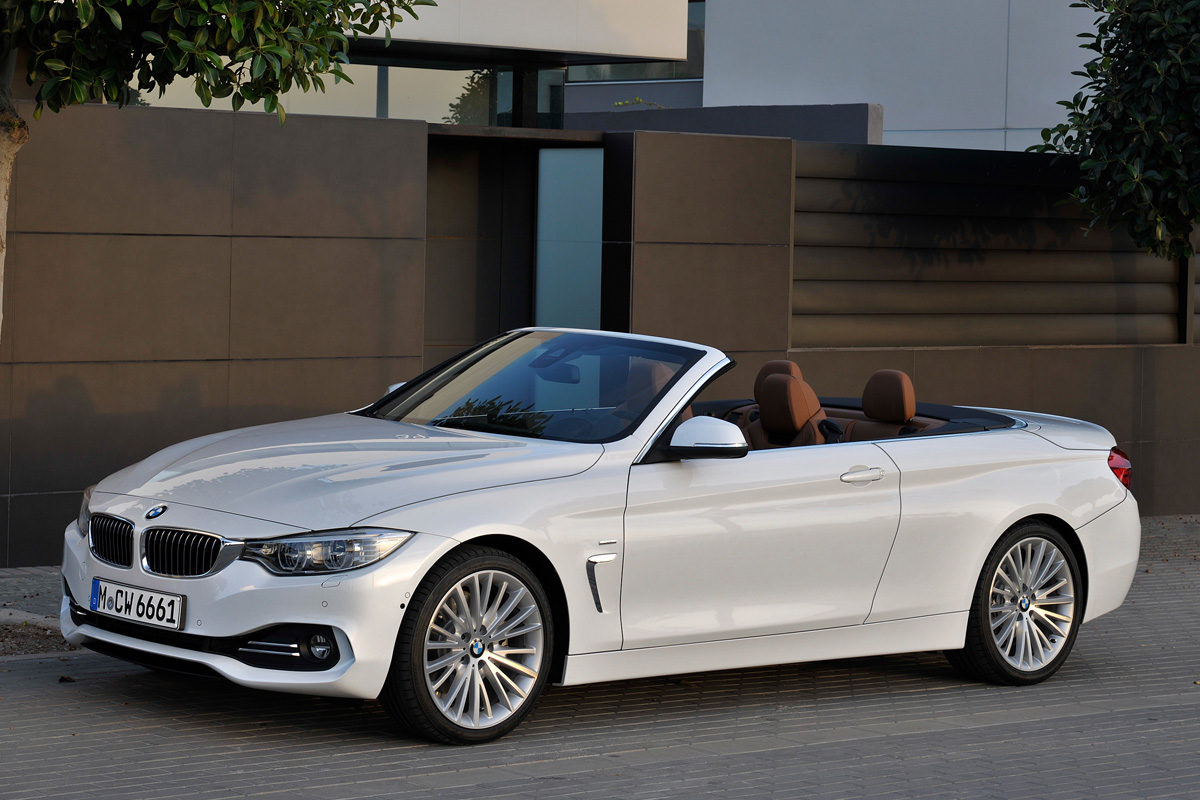 BMW 4 Series convertible front quarter static