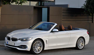 BMW 4 Series convertible front quarter static