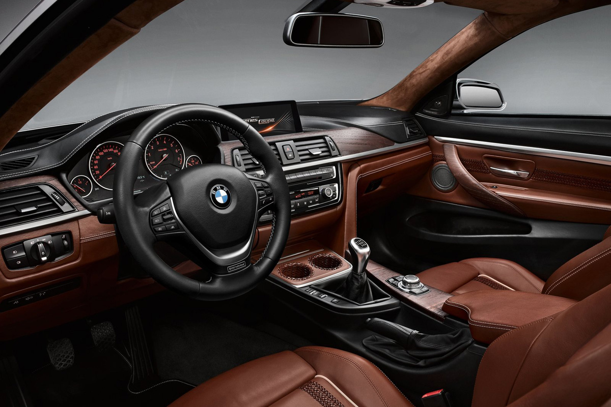 BMW 4 Series Coupe 2013 interior detail