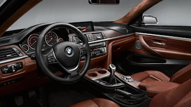 BMW 4 Series Coupe 2013 interior detail