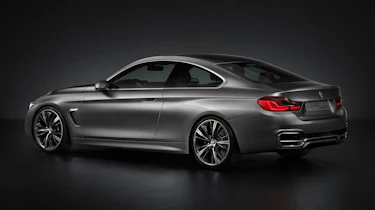 BMW 4 Series Coupe 2013 rear quarter