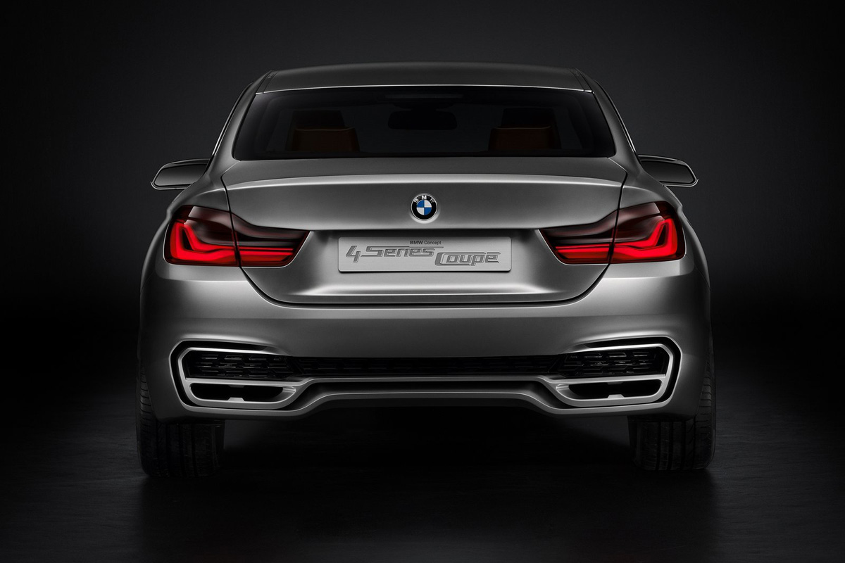 BMW 4 Series Coupe 2013 rear static