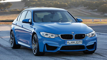BMW M3 saloon 2014 front quarter static