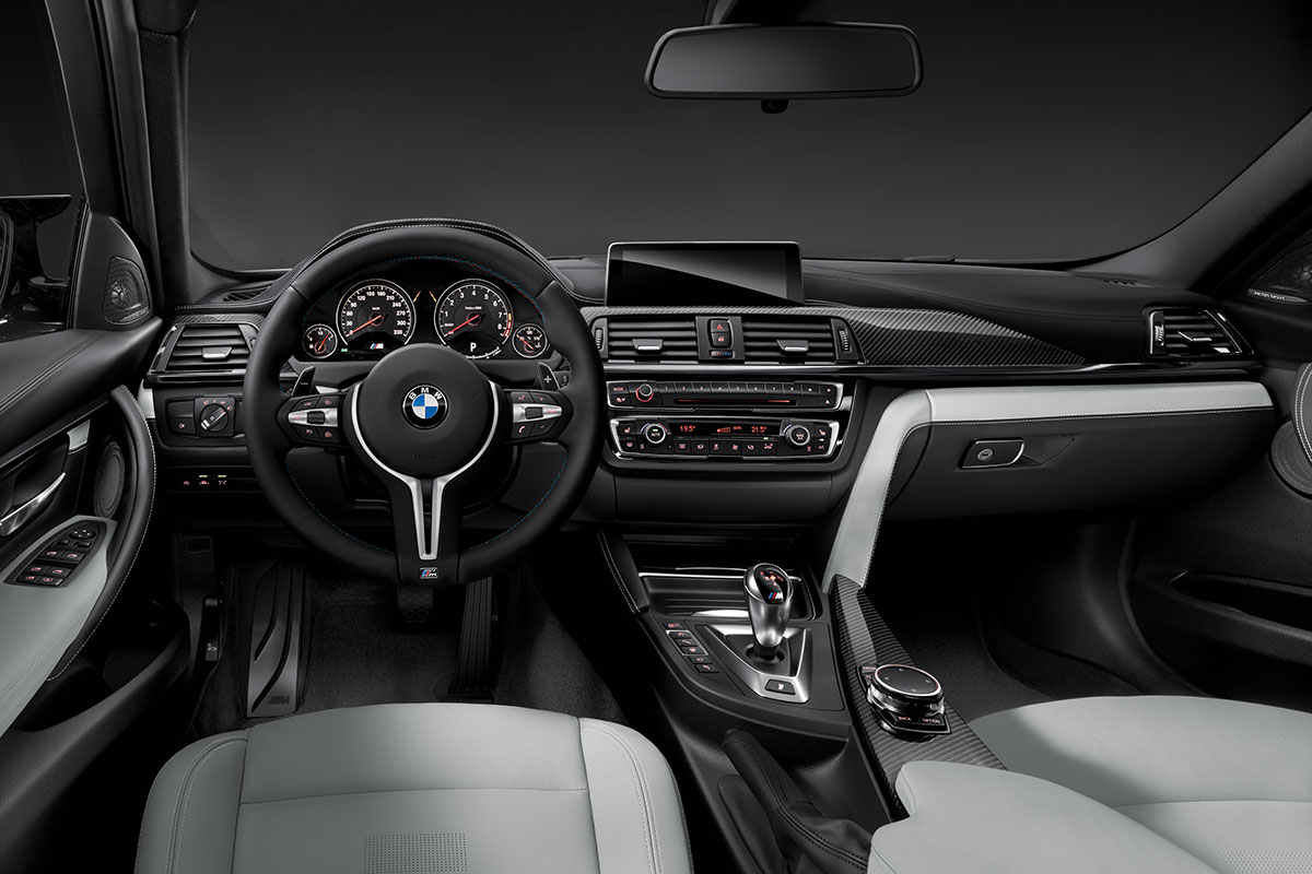 BMW M3 saloon 2014 interior