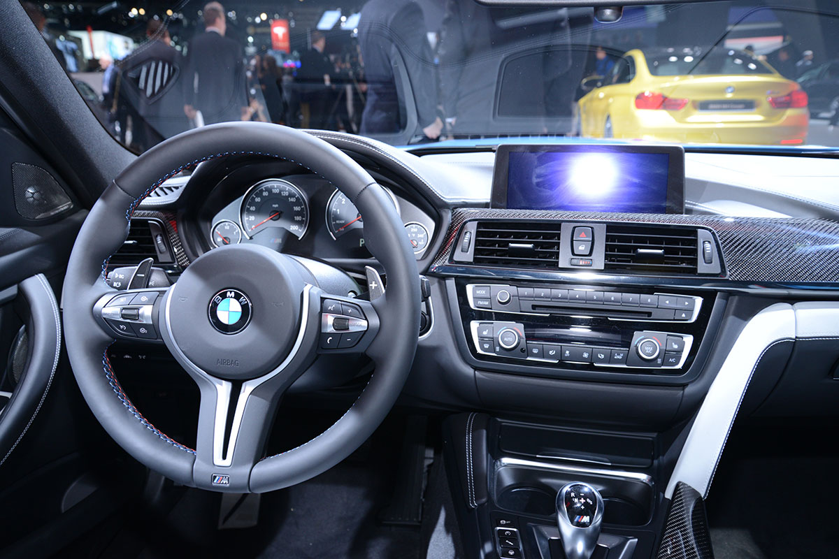 BMW M3 saloon 2014 interior