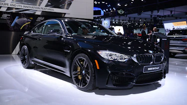 BMW M4 coupe 2014 front quarter static