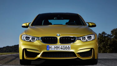 BMW M4 coupe 2014 front static