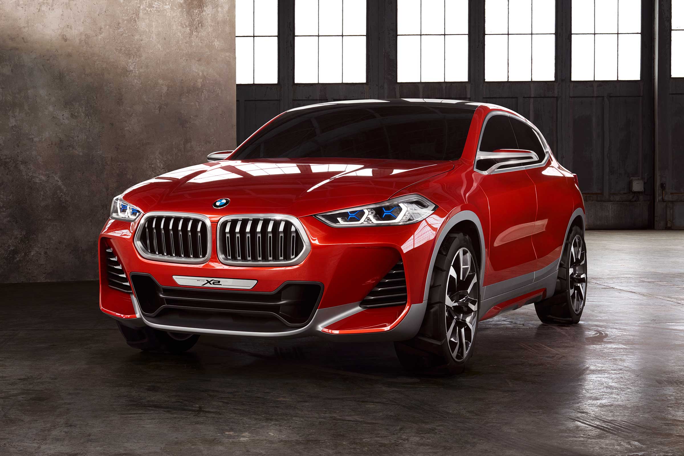 Another new SUV, the BMW X2 is a coupe-esque crossover based on the current BMW X1