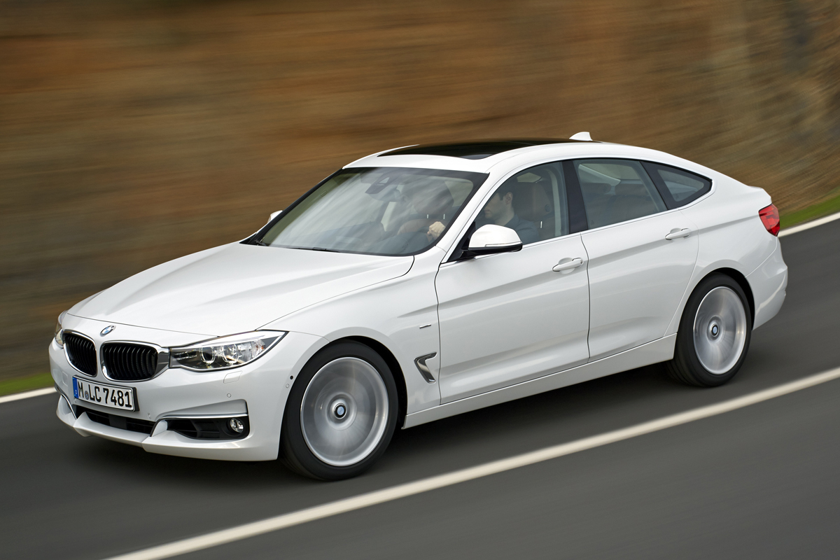 BMW 3 Series Gran Turismo 2013 on road
