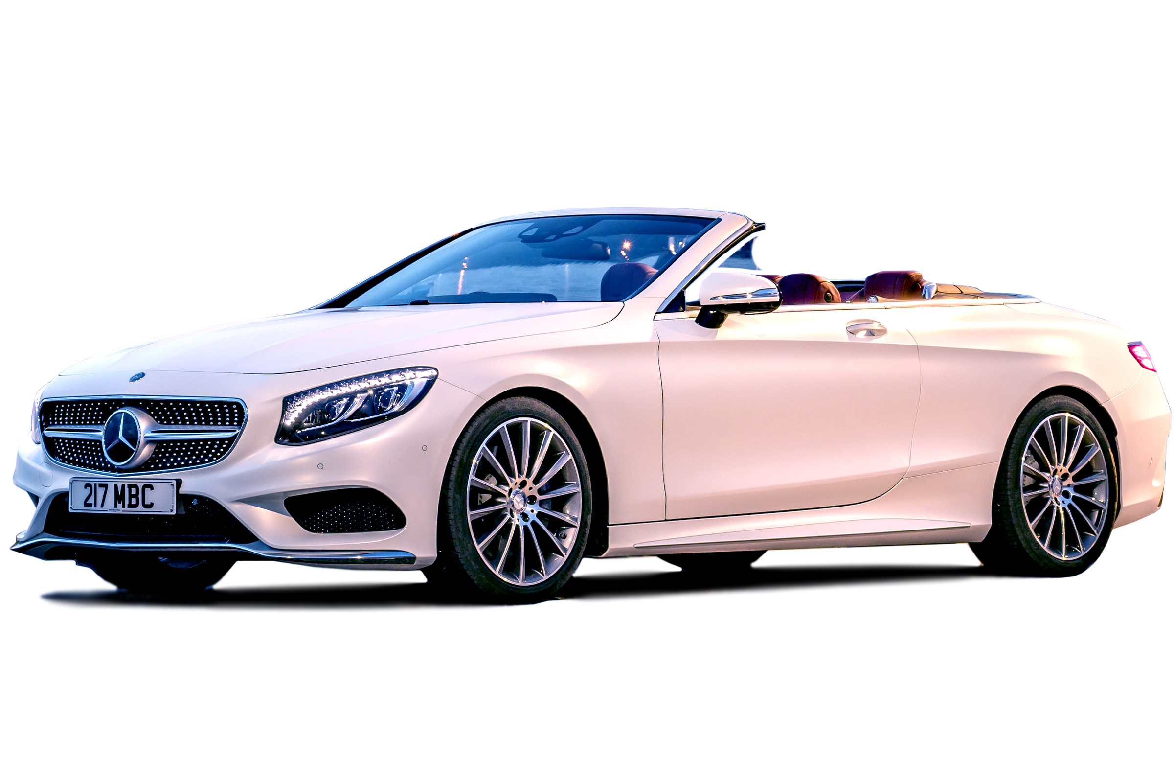 Mercedes S-Class cabriolet cutout