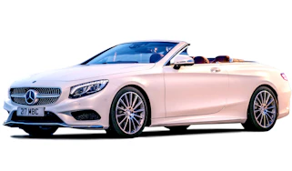 Mercedes S-Class cabriolet cutout