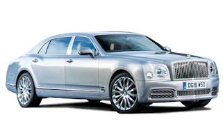Bentley Mulsanne cutout