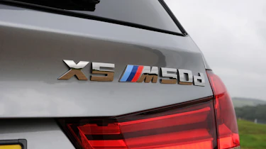 With 375bhp, the BMW X5 M50d can get from 0-62mph in 5.3 seconds