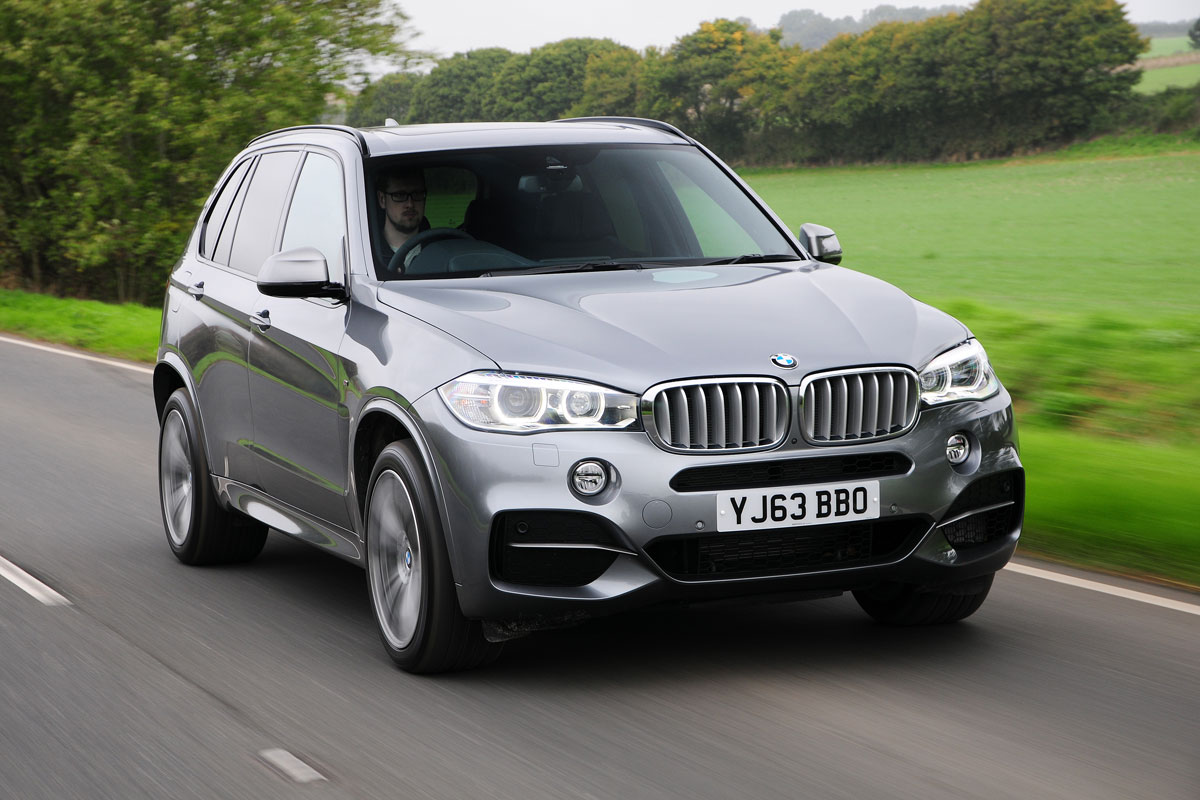 The X5 comes with five seats as standard, but seven seats are available as an option 