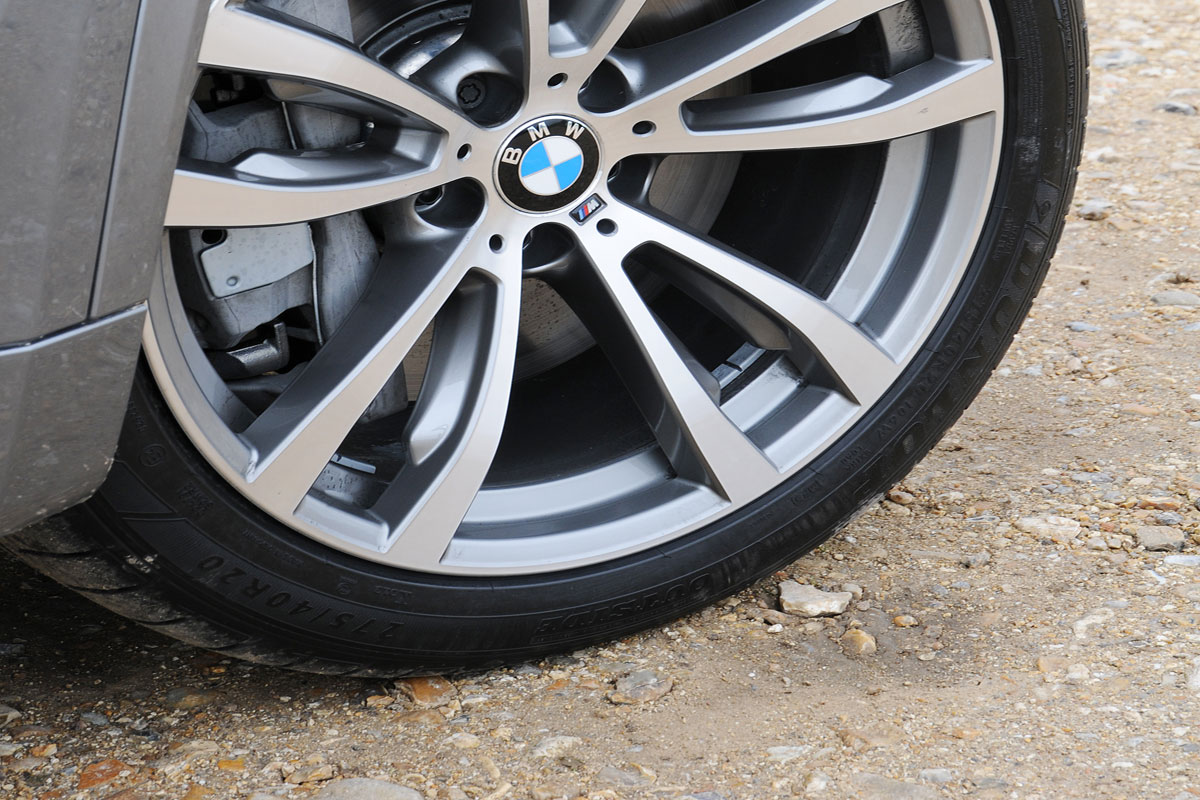 The top M Sport trim comes fitted with 19-inch alloy wheels, sports suspension and a body kit