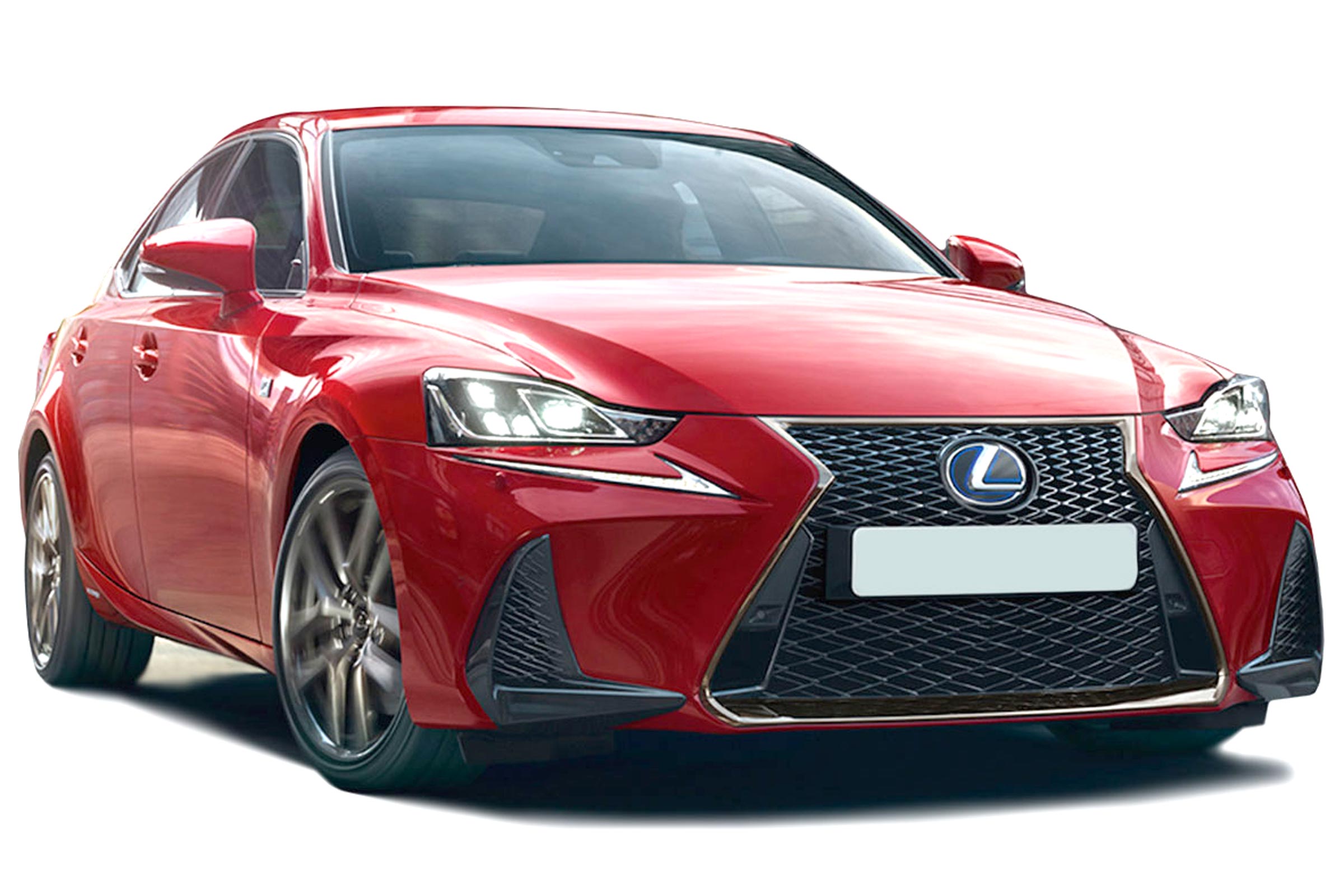 Lexus IS cutout