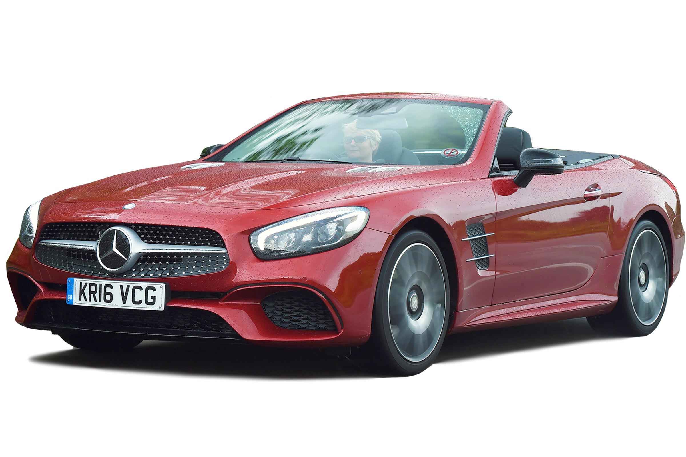 Mercedes SL cutout