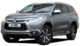 Mitsubishi Shogun Sport cutout