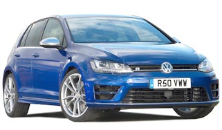Volkswagen Golf R cutout