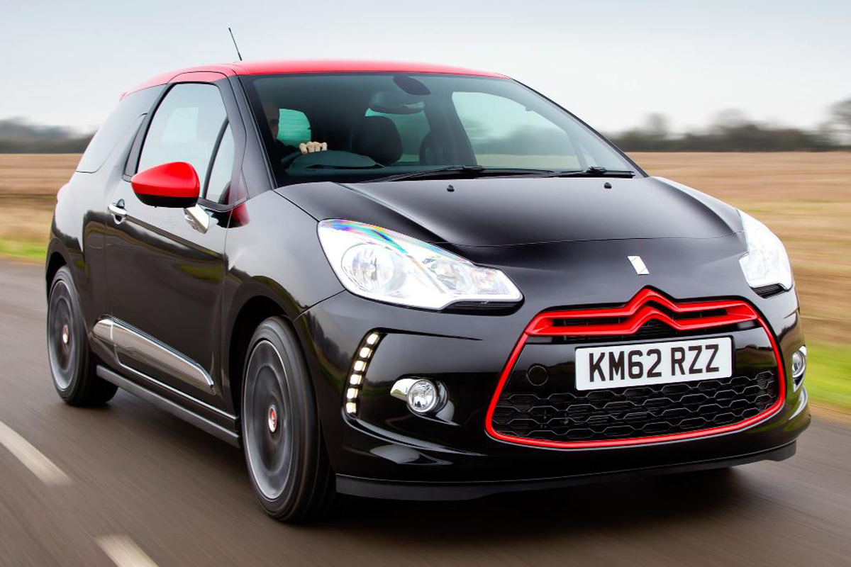Citroen DS3 Red 2013 front quarter