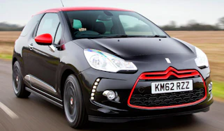 Citroen DS3 Red 2013 front quarter