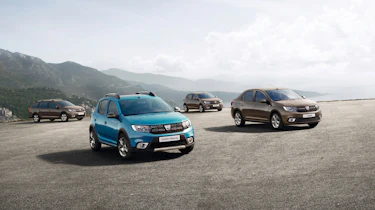 The UK Dacia range comprises the Duster, Sandero, Sandero Stepway and Logan MCV