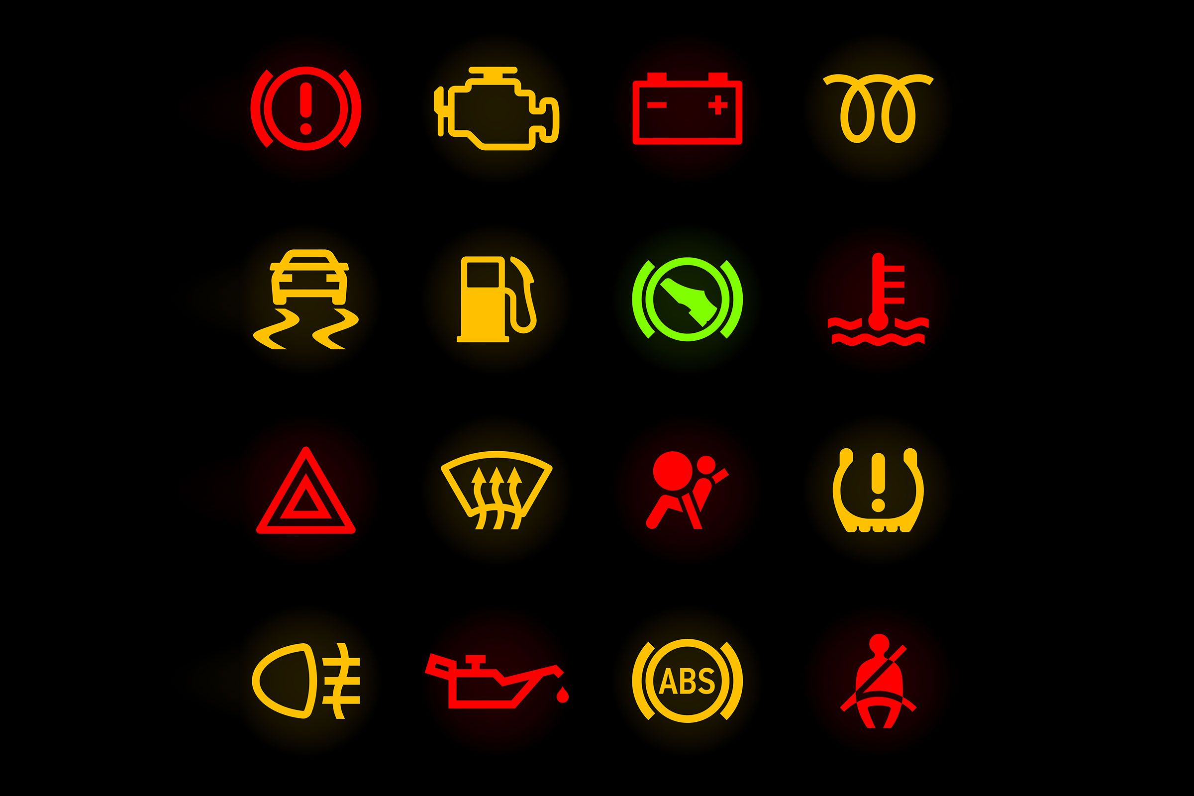 Car dashboard symbols and meanings