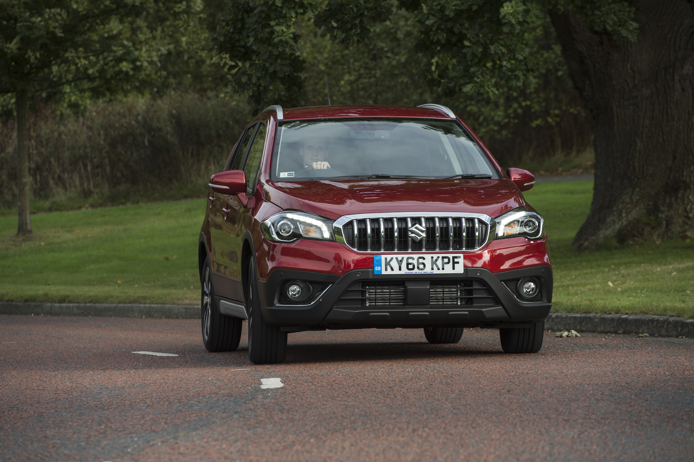 Body cladding and chunky alloy wheels give the S-Cross a purposeful look
