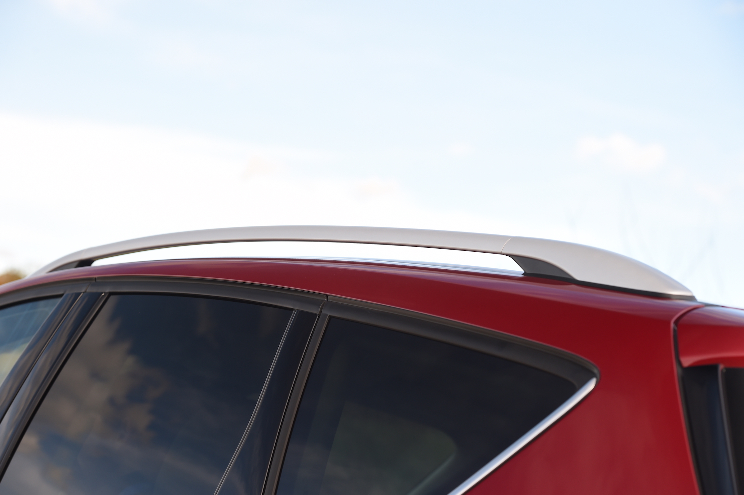 Roof bars hint that the Kuga is about utility, as well as sport