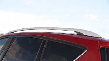 Roof bars hint that the Kuga is about utility, as well as sport