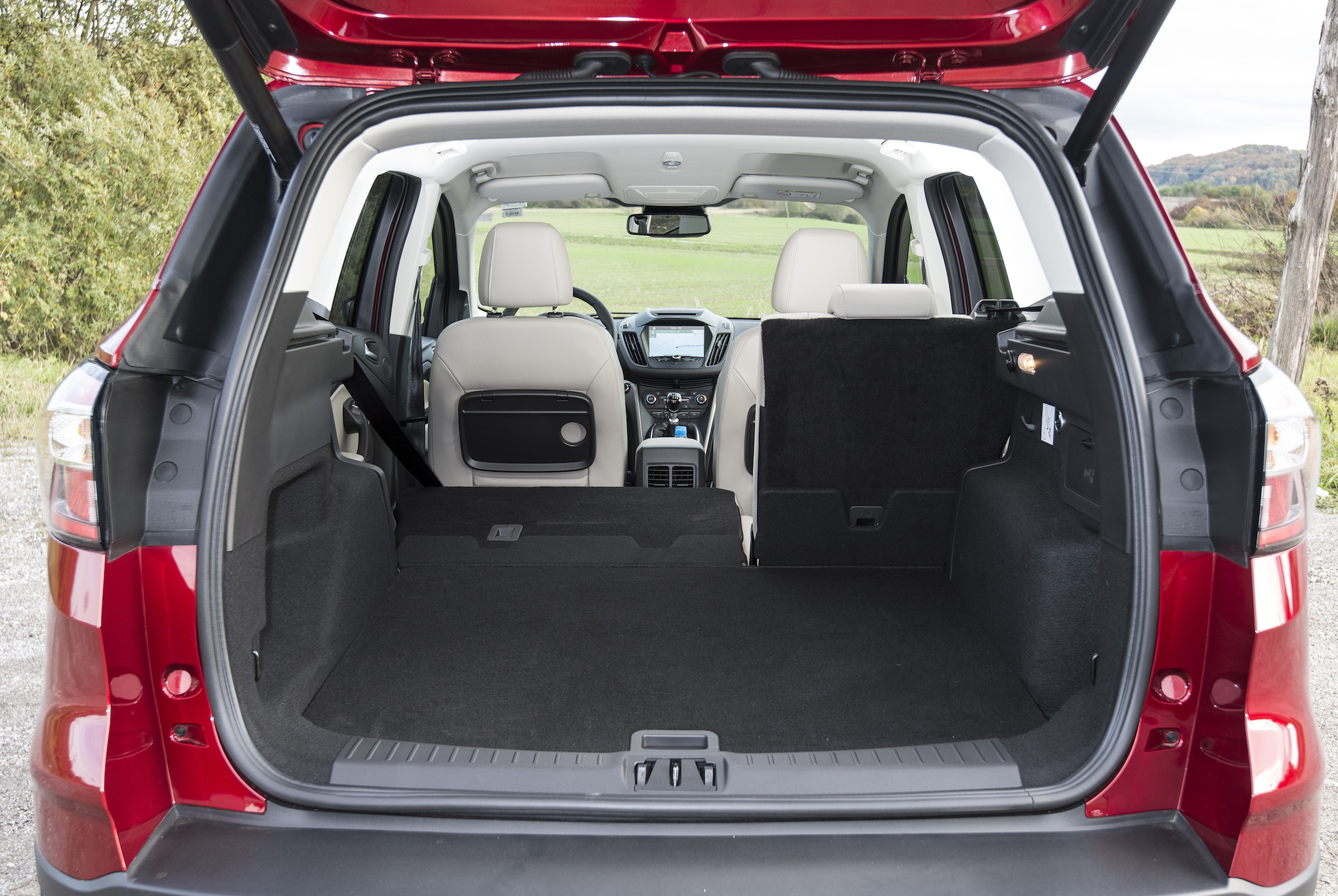 The bootspace is pretty much on a par with the Renault Kadjar