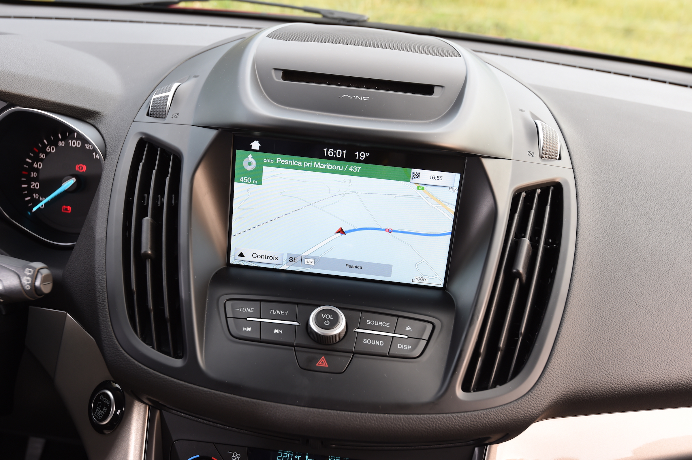 Ford's SYNC3 infotainment system is standard on Titanium models and above