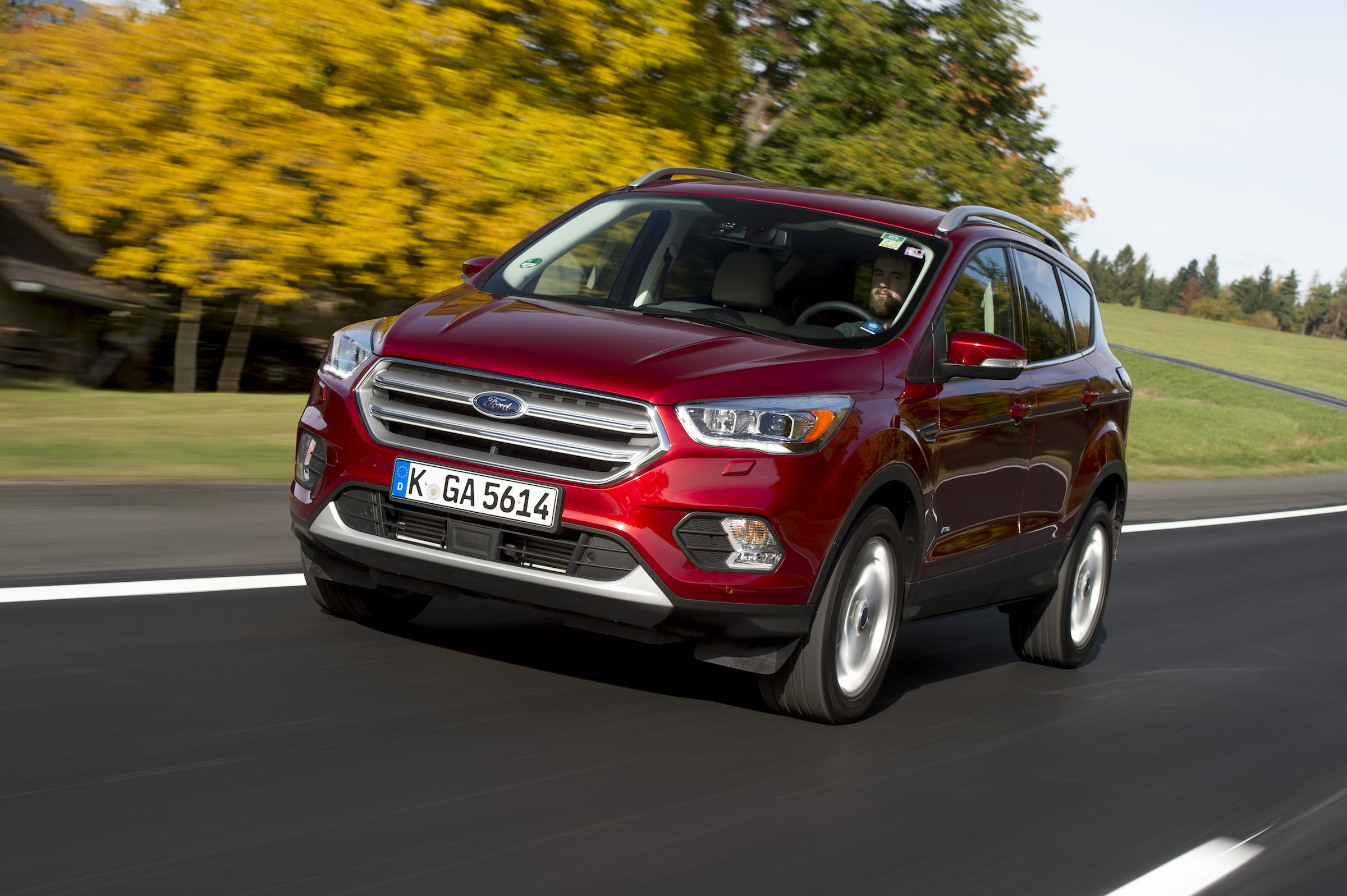 The Ford Kuga is Ford's entry to the midsize SUV market
