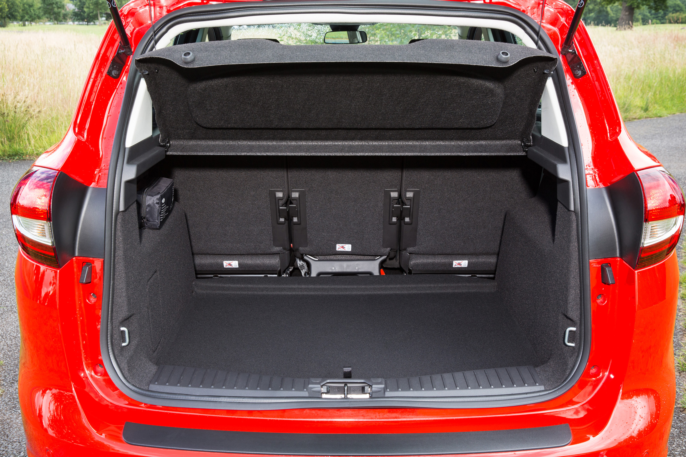 With all seats in place, boot space is still generous