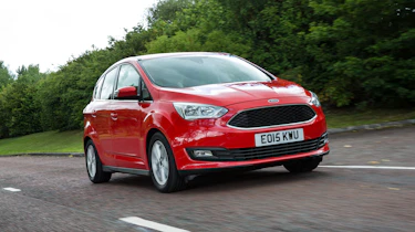 A large windscreen gives a great view out the front of the C-MAX