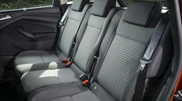 There's room for three in the back of the C-MAX
