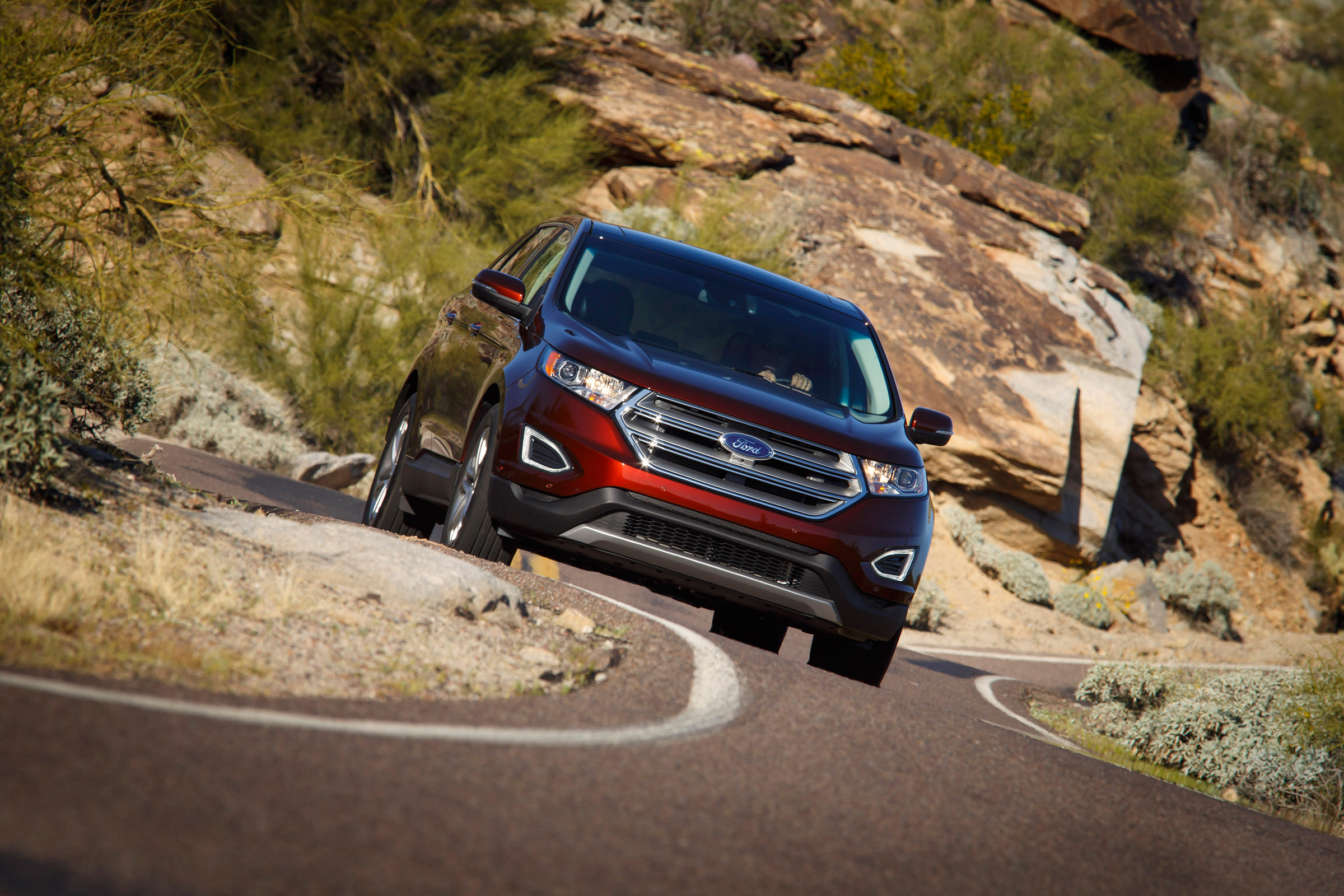 The ride is pretty good on the Zetec and Titanium Edge models thanks to their soft, US-style suspension.