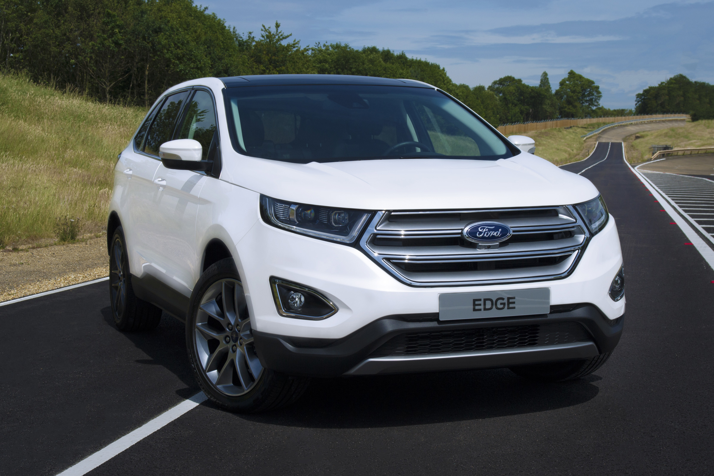 The Edge can’t quite compete with the quality and driving experience of the best German competition but it looks stylish.