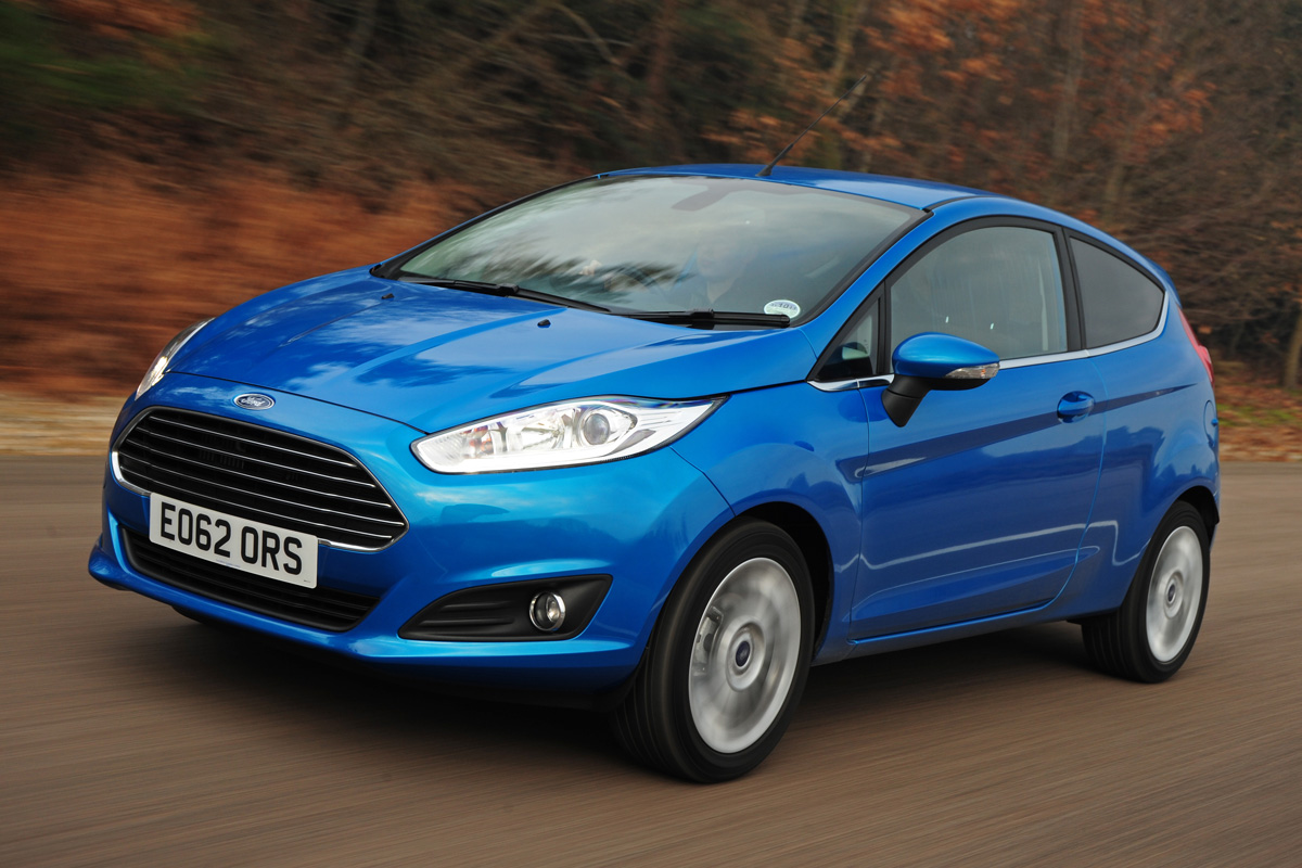 Ford Fiesta 2012 front quarter tracking