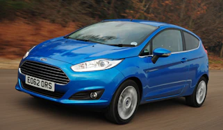 Ford Fiesta 2012 front quarter tracking