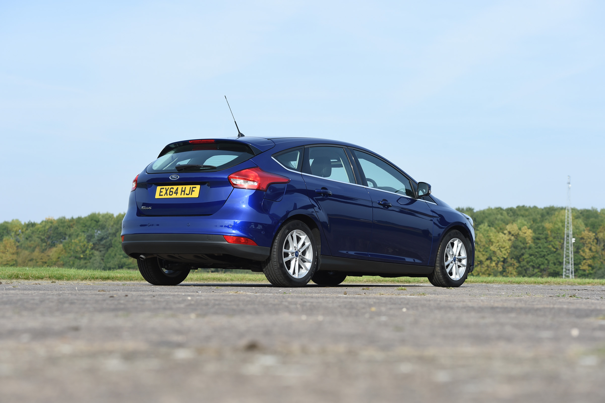 2015 Ford Focus hatchback - rear view